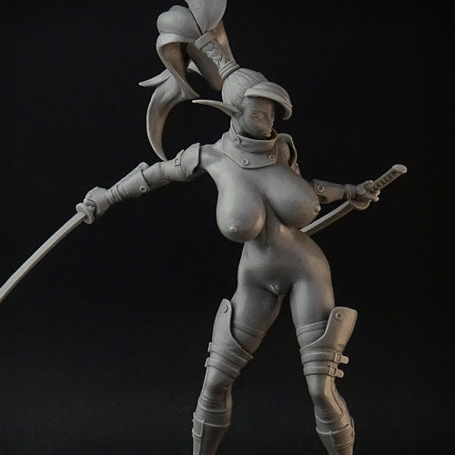 female Elf warrior, fantasy 90mm figure