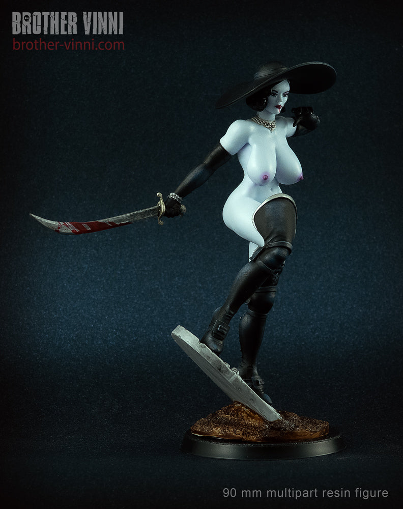 Vampire Lady, resin figure, 90mm female vampire character
