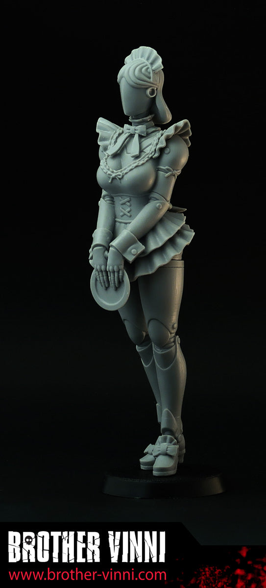 Robot Waitress, 90mm figurine