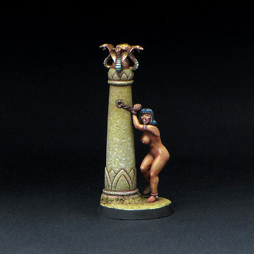 Egyptian style Slave Girl miniature 28 mm, resin