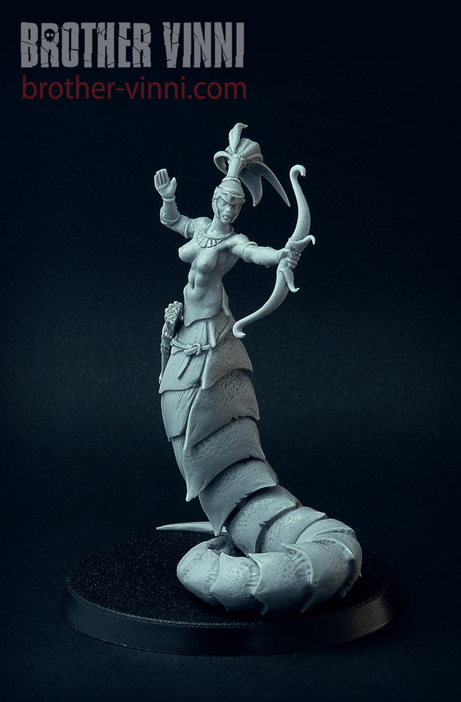 Lamia, 28mm fantasy miniature for D&D, Brother Vinni's webstore