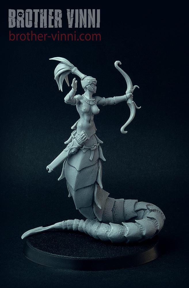 Lamia, 28mm fantasy miniature for D&D, Brother Vinni's webstore