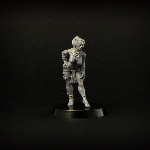 Female Elf Thief miniature 28mm - Brother Vinni