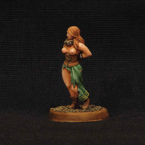 Slave Girl #1, resin fantasy miniature, 28 mm scale