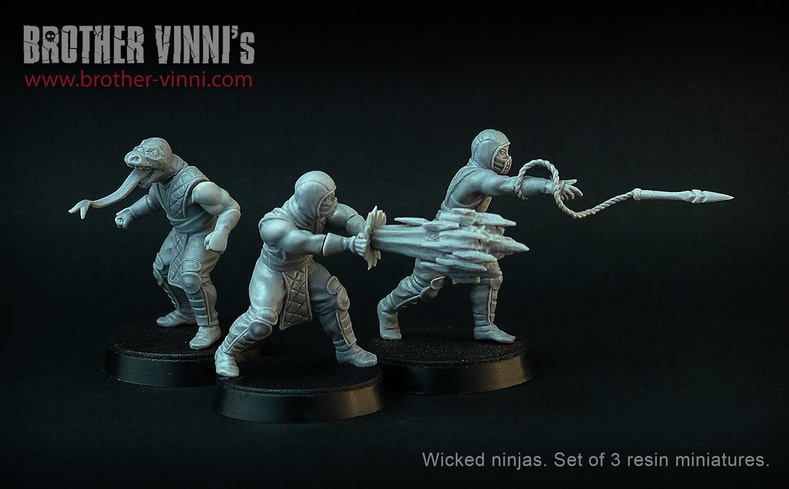Wicked Ninja miniatures 28mm fantasy