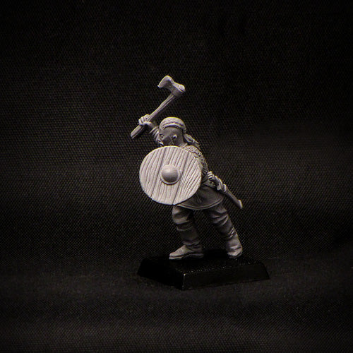 Ragnar Lothbrok miniature, wargame resin 28mm