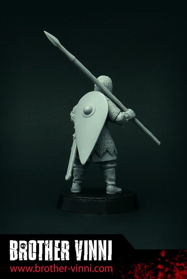 Tired Knight miniature by Brother Vinn
