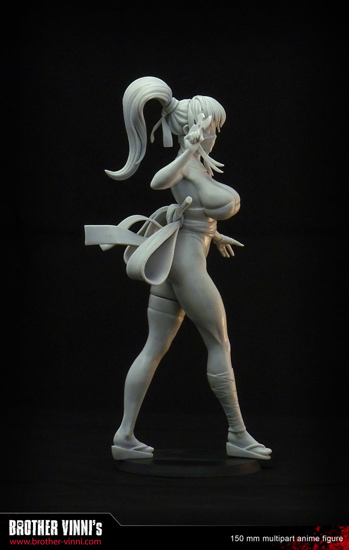 Anime Ninja Girl figurine