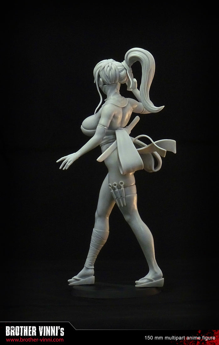 Anime Ninja Girl figurine