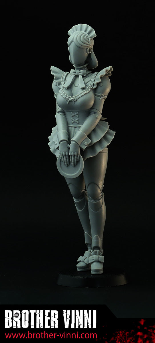 Robot Waitress, 90mm figurine