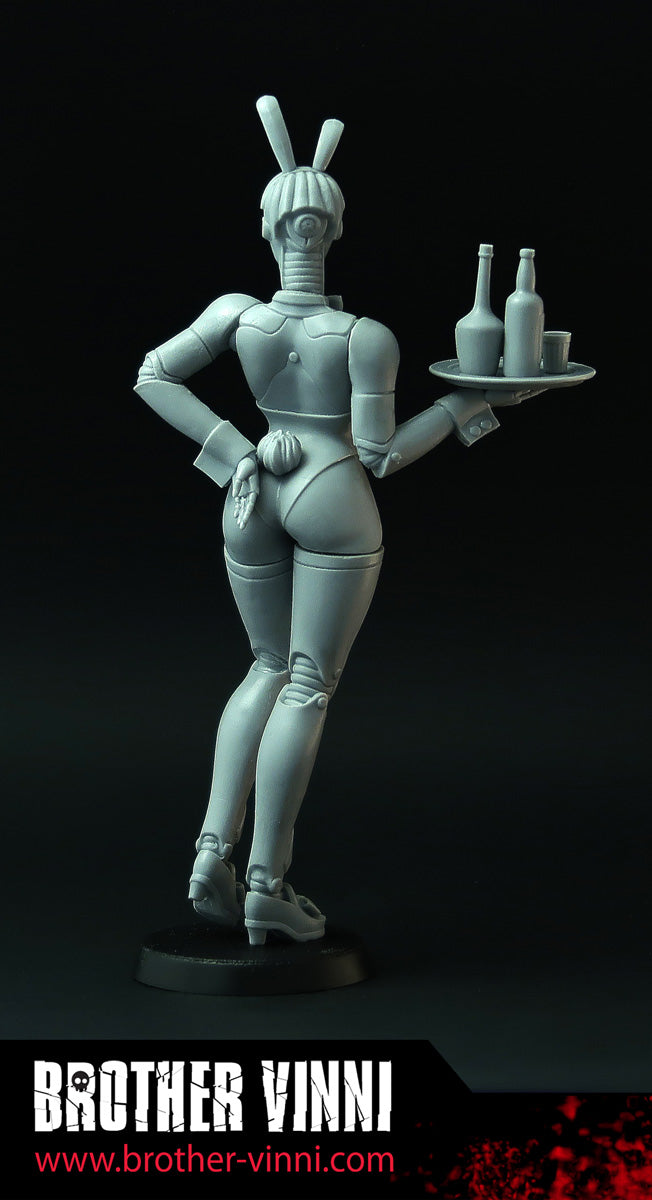 Robot Bunny Girl, 90mm figure, miniature