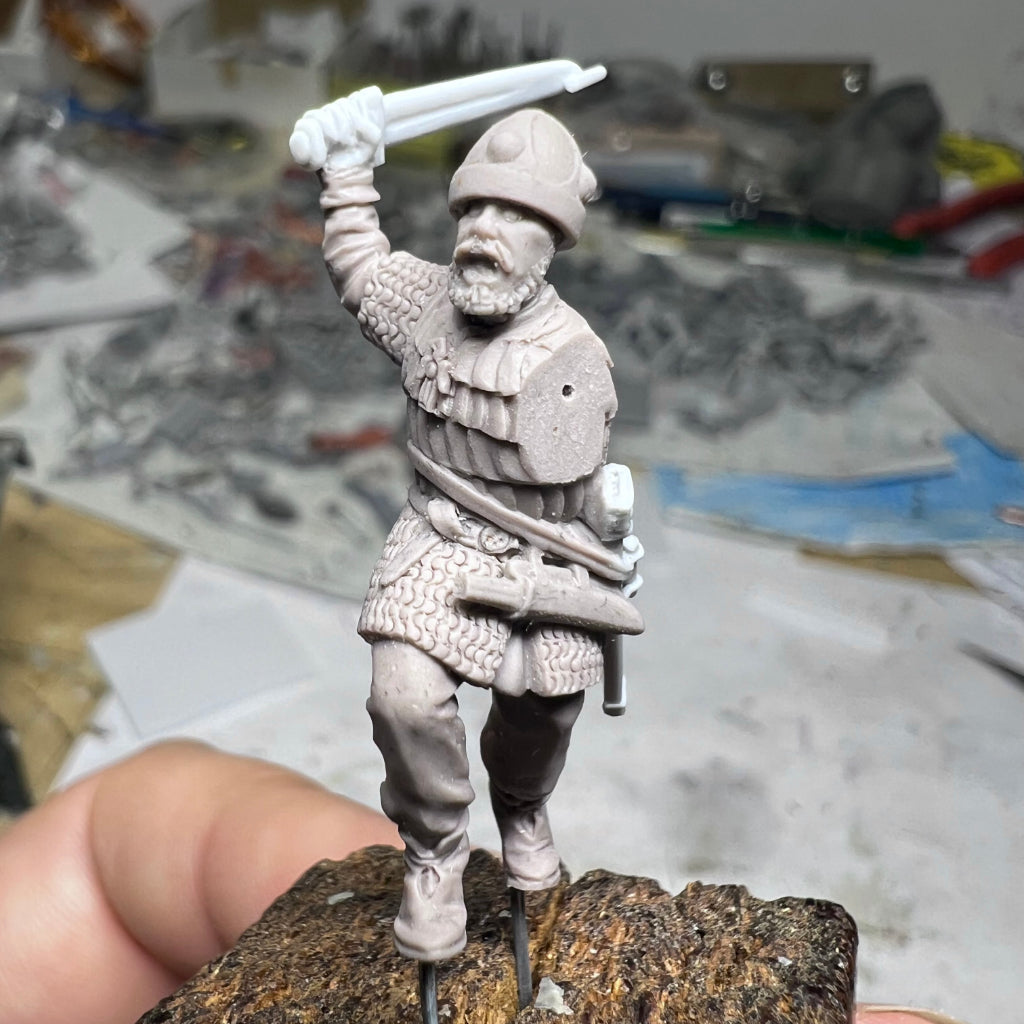 SORCIÈRE - MINIATURE Par Brother Vinni, échelle 28mm, Résine EUR 6,49