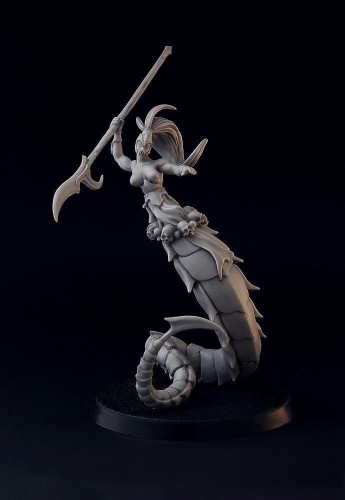 Lamia #3, fantasy miniature for tabletop wargaming, Brother Vinni's webstore