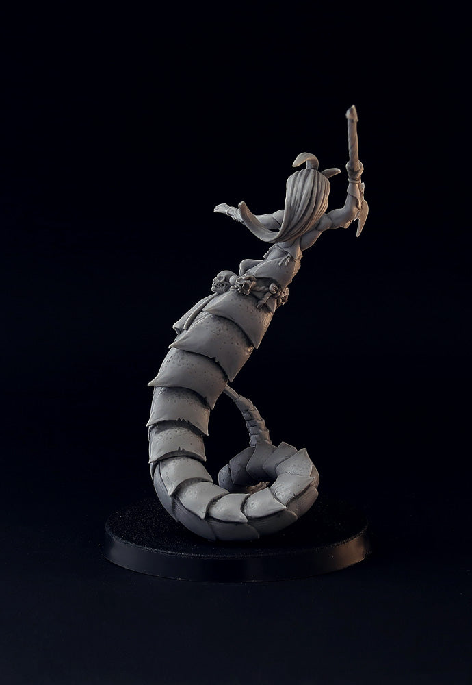 Lamia #3, fantasy miniature for tabletop wargaming, Brother Vinni's webstore