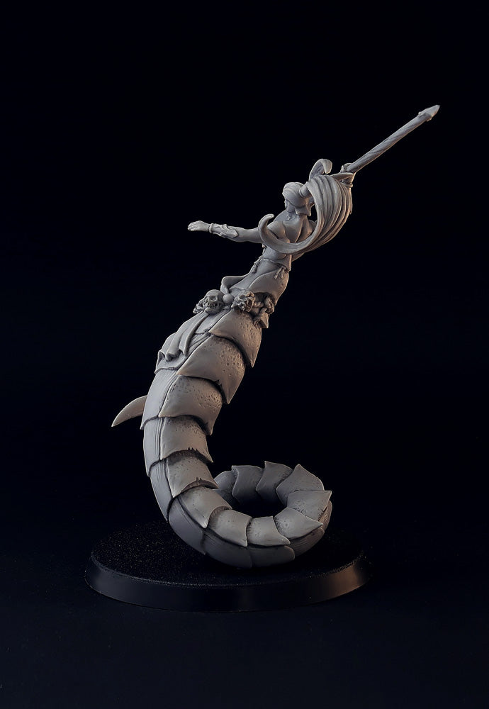 Lamia #3, fantasy miniature for tabletop wargaming, Brother Vinni's webstore