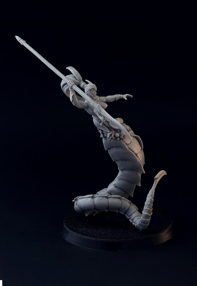 Lamia #3, fantasy miniature for tabletop wargaming, Brother Vinni's webstore