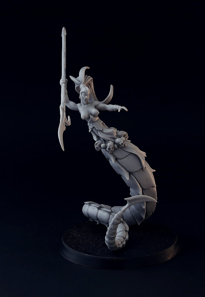 Lamia #3, fantasy miniature for tabletop wargaming, Brother Vinni's webstore