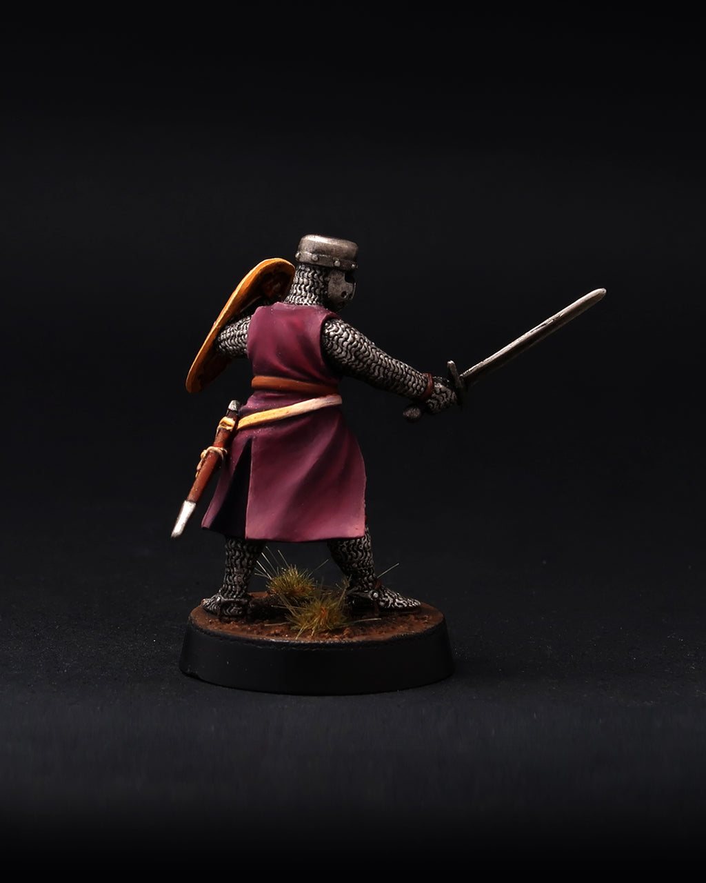 XII century Knights miniature set, for tabletop wargaming, painting and collecting