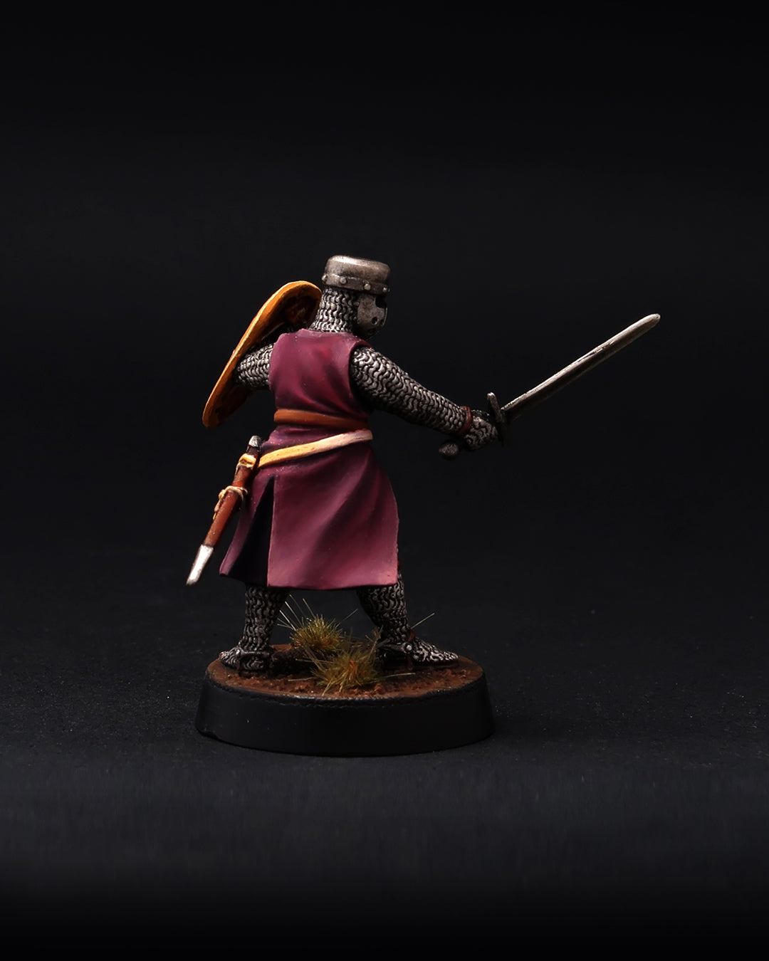 XII century Knights miniature set, for tabletop wargaming, painting and collecting
