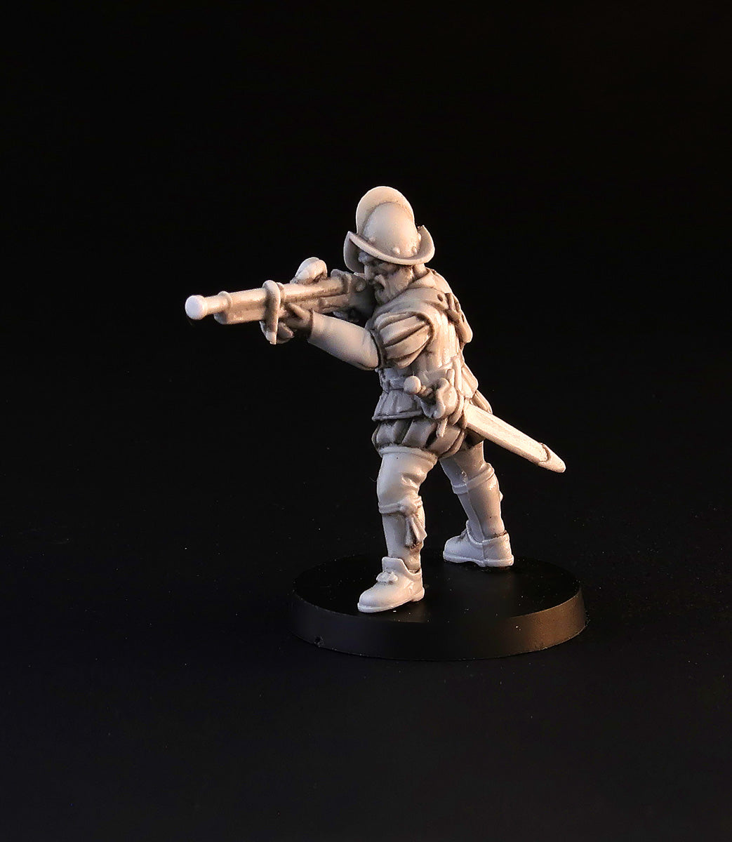Spanish Musketeers wargame miniature set