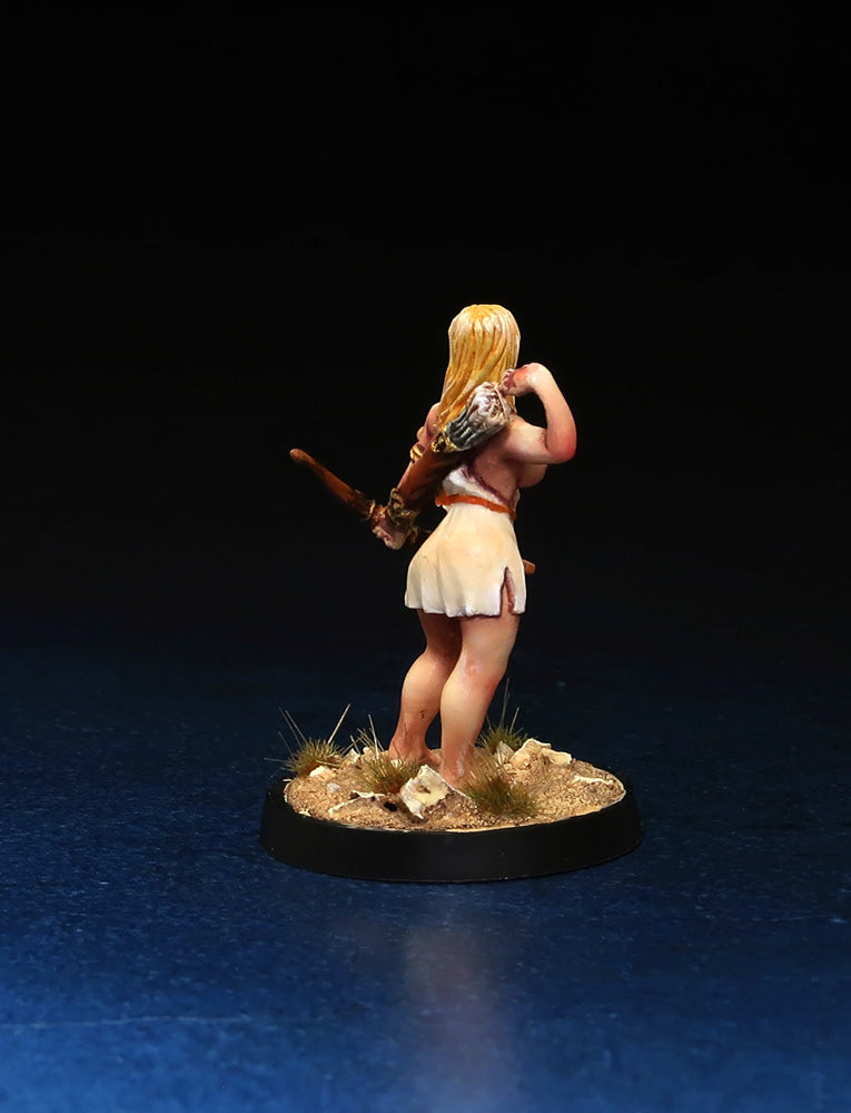 Female Greek Archer - fantasy resin miniature for wargaming