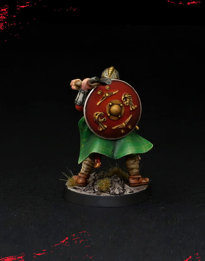 Anglo-Saxon Warlord (Vendel Era) 28mm wargame miniature by Brother Vinni
