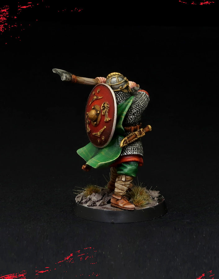 Anglo-Saxon Warlord (Vendel Era) 28mm wargame miniature by Brother Vinni