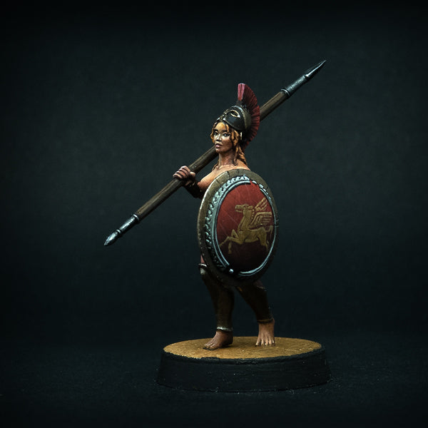 Female Hoplites miniatures 4/4