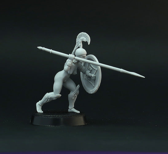 Female Hoplite miniatures (Full Phalanx) – Brother-Vinni