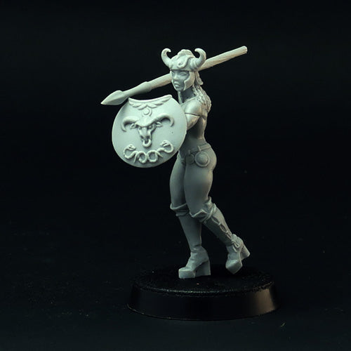 Amazon miniature, 28mm resin