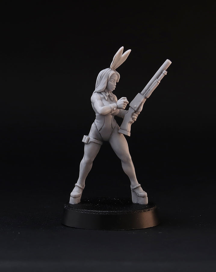 Dangerous Bunny Girls miniatures, 28mm resin