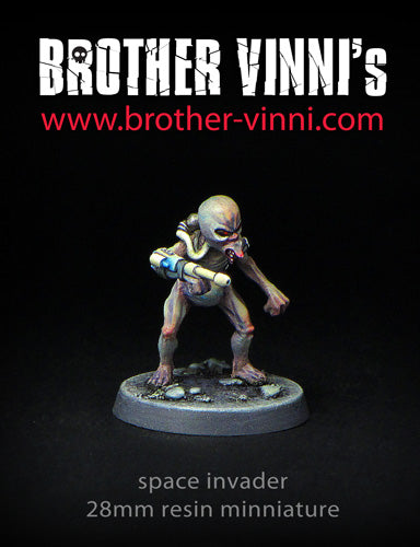 Space Invader, alien miniature