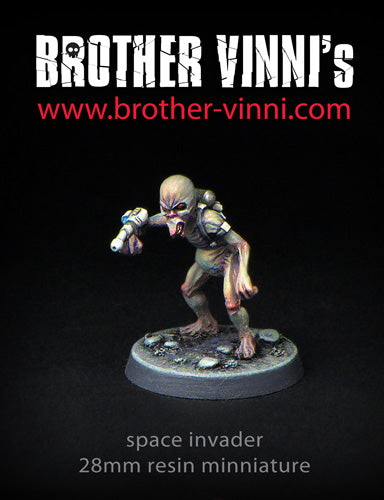 Space Invader, alien miniature