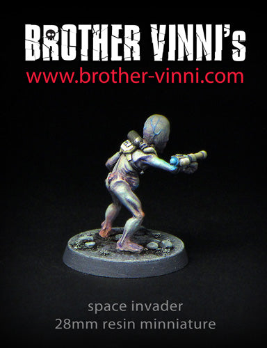 Space Invader, alien miniature