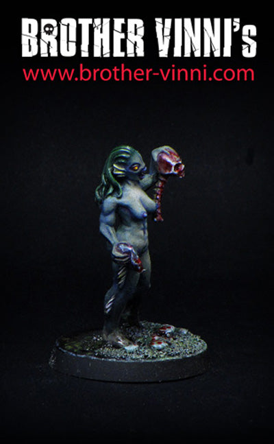 Female Deep Ones miniature (Fish Woman) by Brother Vinni