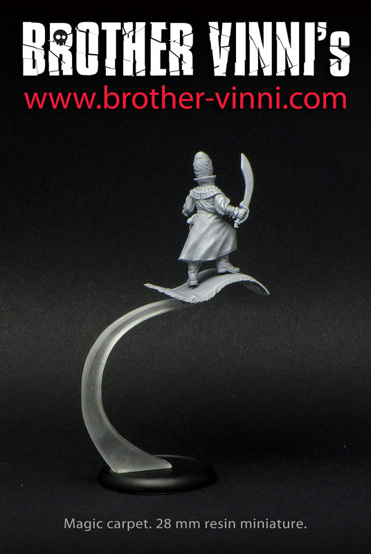 Magic Carpet miniature, fantasy Arabia, East, 28mm