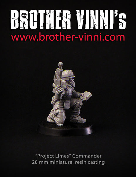 Project Limes, Sci-fi Grimdark Commander miniature