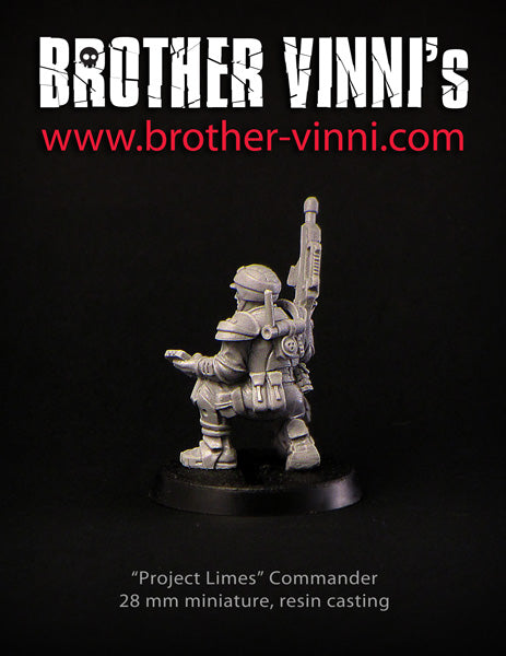 Project Limes, Sci-fi Grimdark Commander miniature