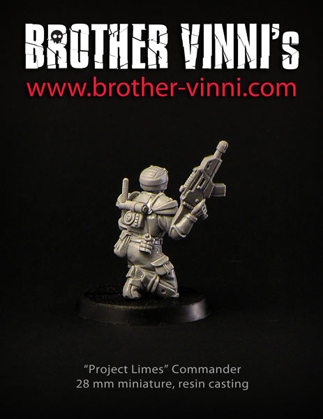 Project Limes, Sci-fi Grimdark Commander miniature