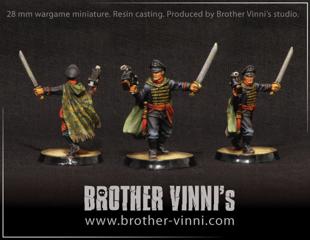 Imperial Commissar, wargame miniature - Brother Vinni