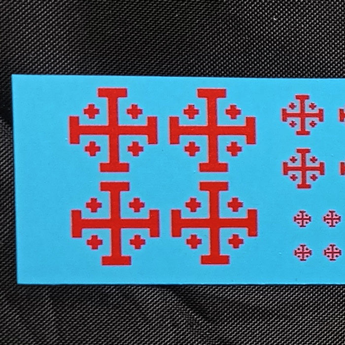 Decal - Order of the Holy Sepulchre Crosses
