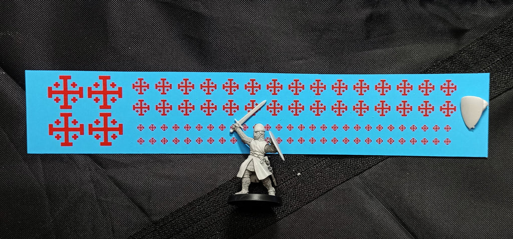 Decal - Order of the Holy Sepulchre Crosses