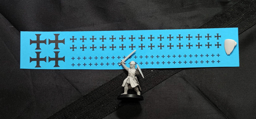 Decal - Teutonic Cross (black)