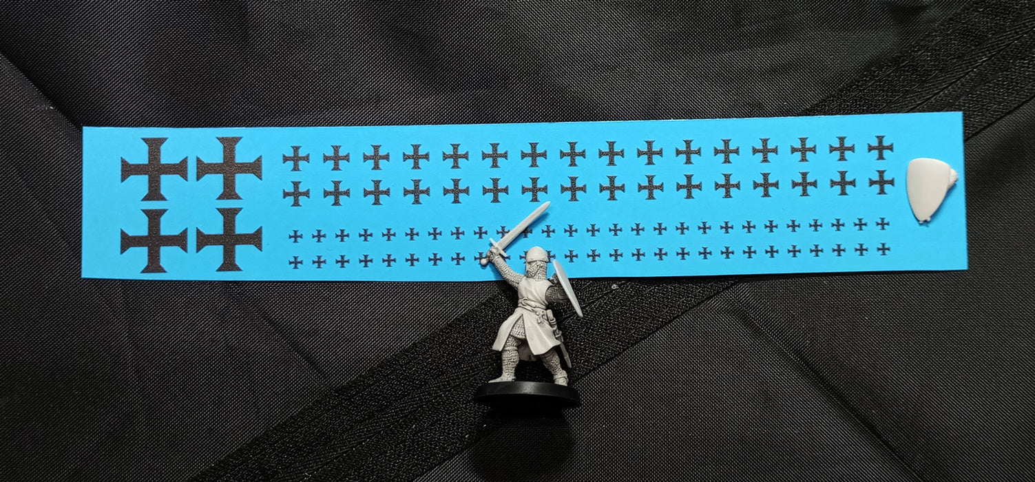 Decal - Teutonic Cross (black)