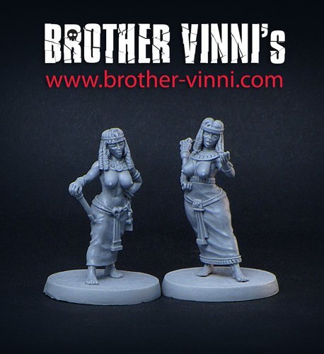 Noble Egyptian Woman miniatures for wargaming and collecting