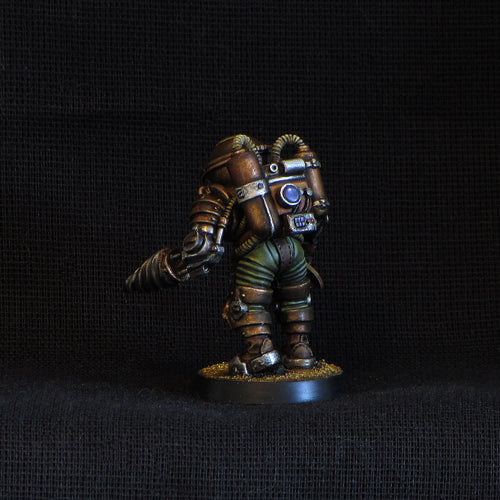 Heavy Diver Sci-Fi Board Game miniature of resin. Brother Vinni's webstore