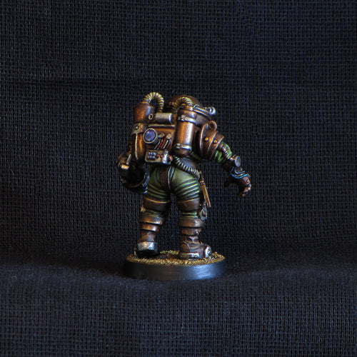 Heavy Diver Sci-Fi Board Game miniature of resin. Brother Vinni's webstore