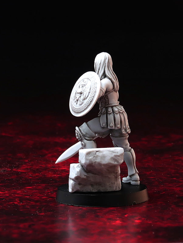 Queen of Battles, Greek heroine 28 mm wargame miniature