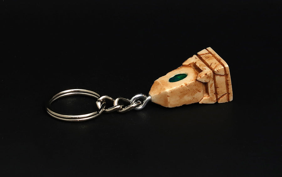 Learning Stone Obelisk keychain