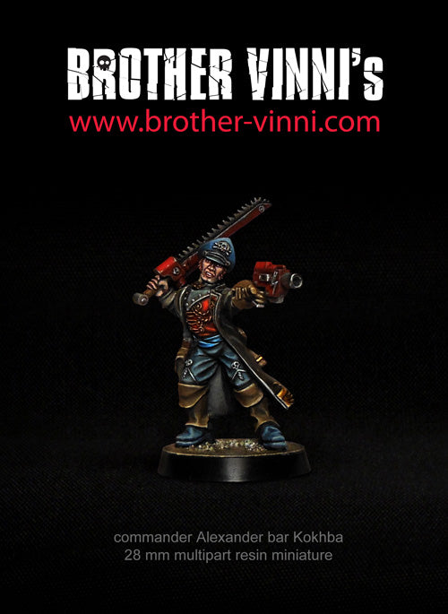 Commissar #3 miniature by Brother Vinni